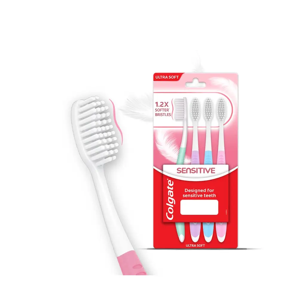 COLGATE SENSITIVE ULTRA SOFT TOOTH BRUSH 4N