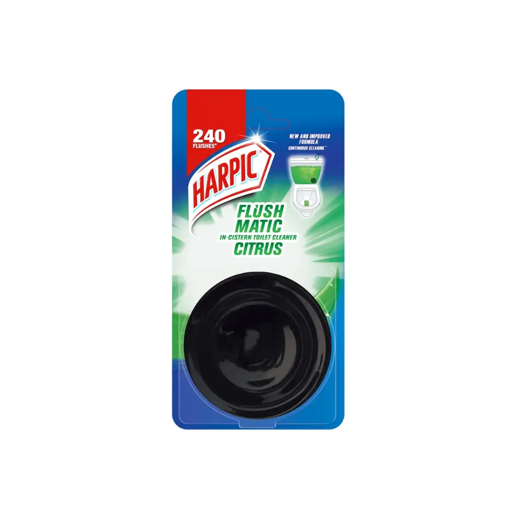 HARPIC FLUSH MATIC IN CISTERN TOILET CLEANER CITRUS 50 GM