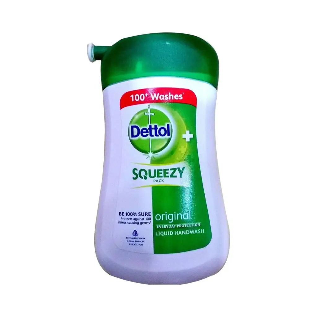 DETTOL ORIGINAL LIQUID HANDWASH SQUEEZY PACK 100 ML