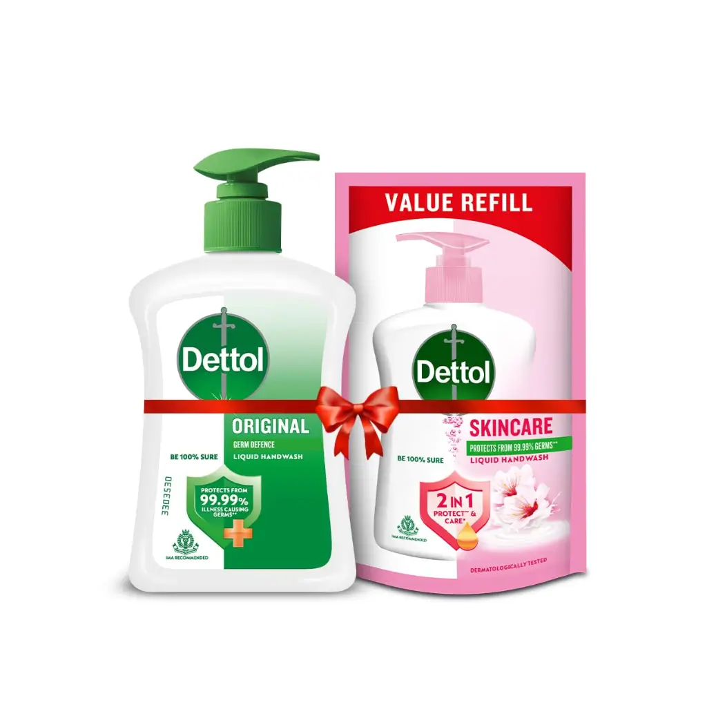 DETTOL LIQUID HANDWASH ORIGINAL 200 ML+175 ML FREE