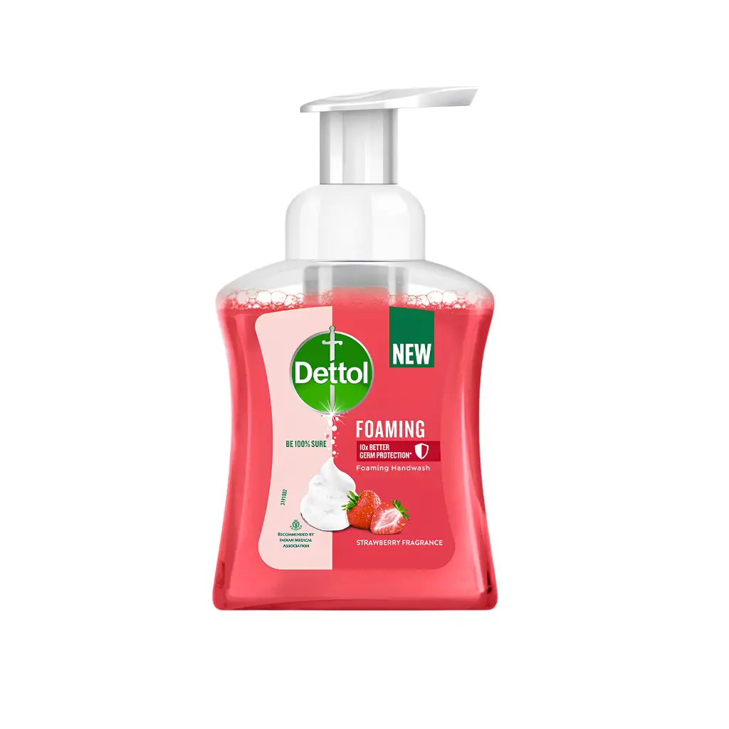 DETTOL FOAMING HANDWASH STRAWBERRY FRAGRANCE 250ML