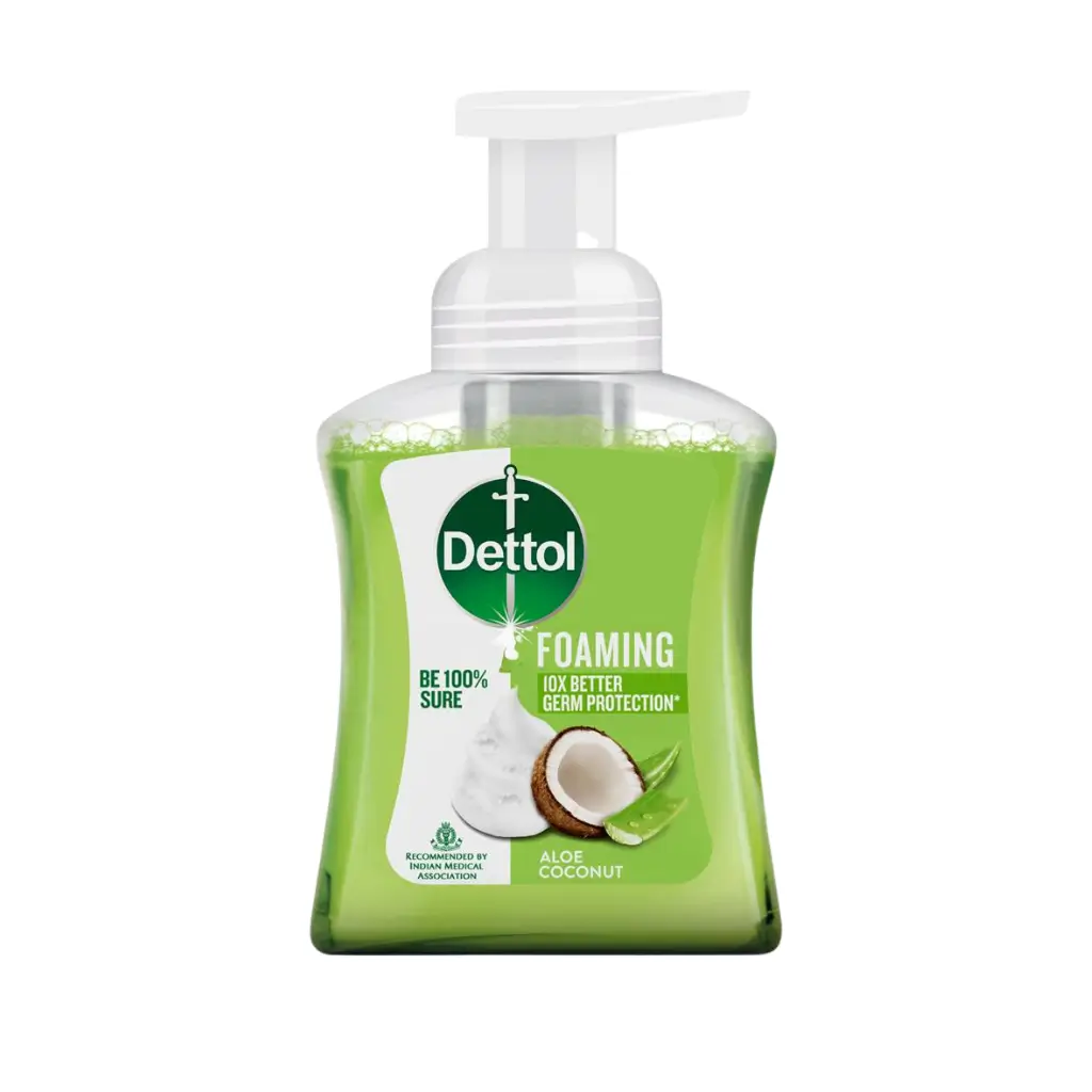 DETTOL FOAMING HANDWASH ALOE COCONUT 250ML