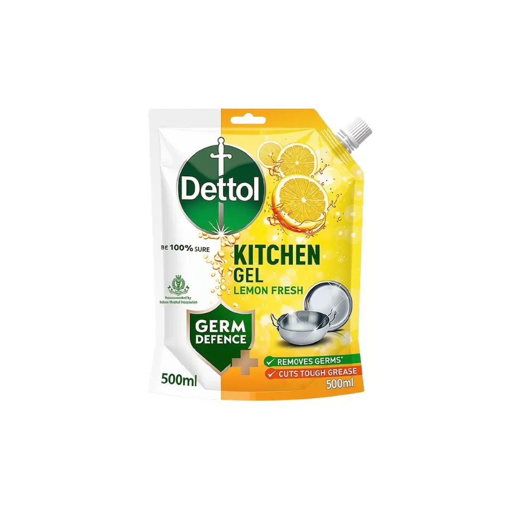 DETTOL KITCHEN GEL LEMON FRESH 500ML