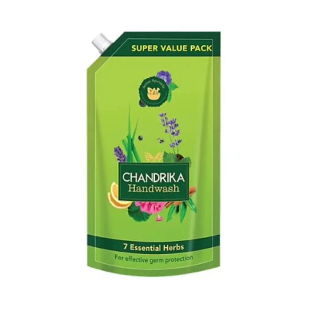 CHANDRIKA HANDWASH 7 ESSENTIAL HERBS 600 ML