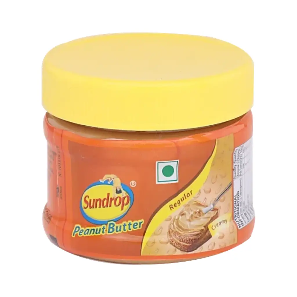 SUNDROP PEANUT BUTTER REGULAR CREAMY BOTTLE 100 GM