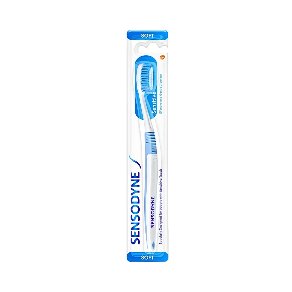 SENSODYNE SOFT CROSS CARE TOOTHBRUSH 1N