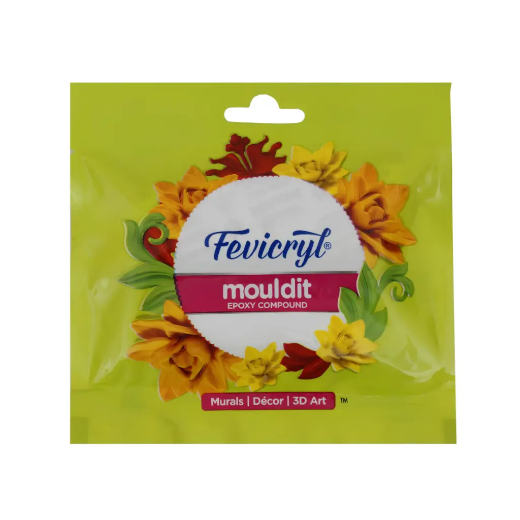 FEVICRYL MOULDIT EPOXY COMPOUND MURALS DECOR 3D ART 50 G