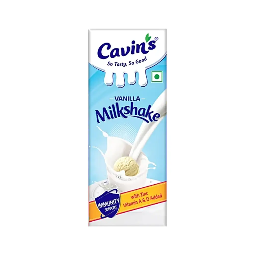 CAVINS VANILLA MILKSHAKE 170 ML