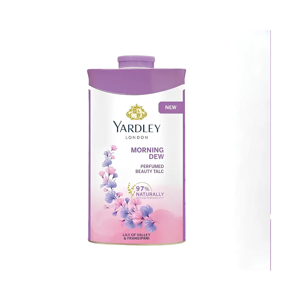 YARDLEY MORNING DEW PERFUMED BEAUTY TALC 100 G