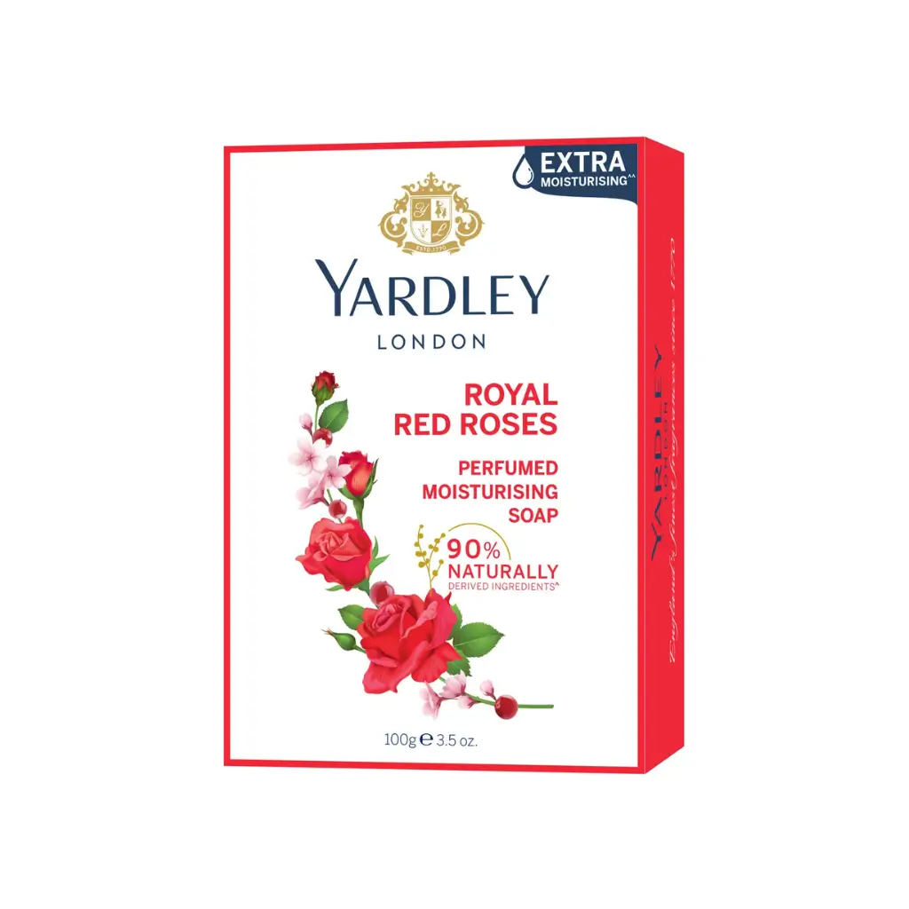 YARDLEY LONDON ROYAL RED ROSES SOAP 100 GM