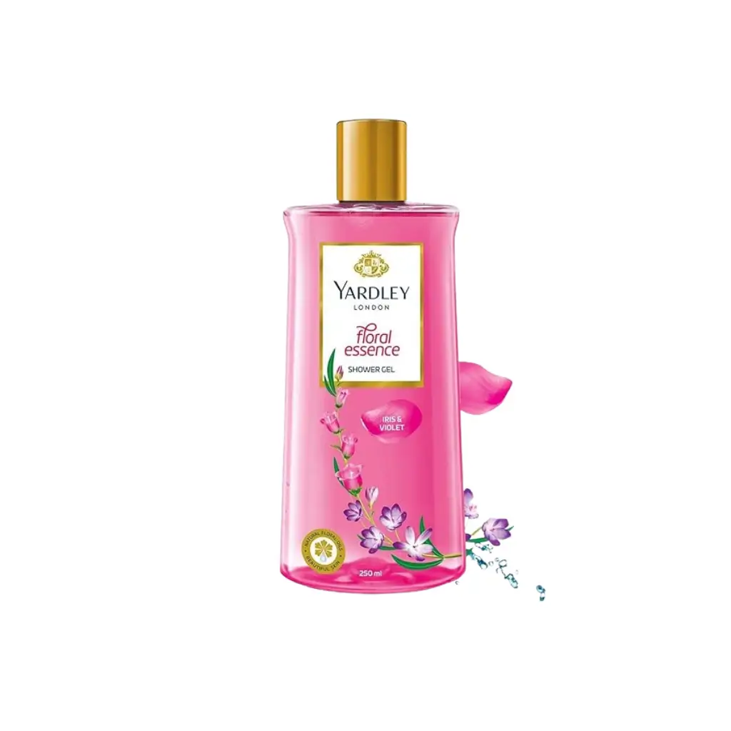 YARDLEY LONDON FLORAL ESSENCE SHOWER GEL IRIS & VIOLET 250 ML