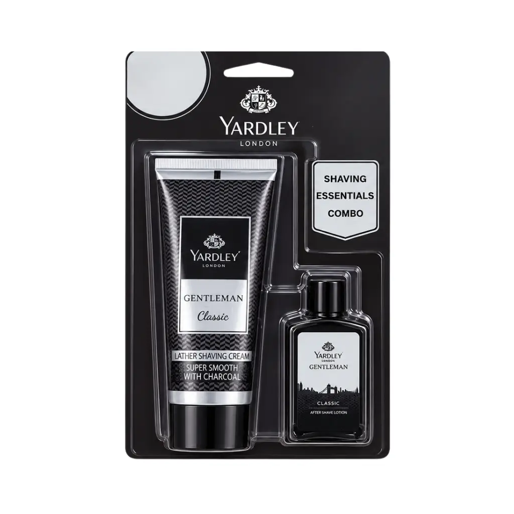 YARDLEY GENTLEMAN CLASSIC LATHER SHAVING CREAM 70 G + AFTER SHAVE LOTION 30 ML