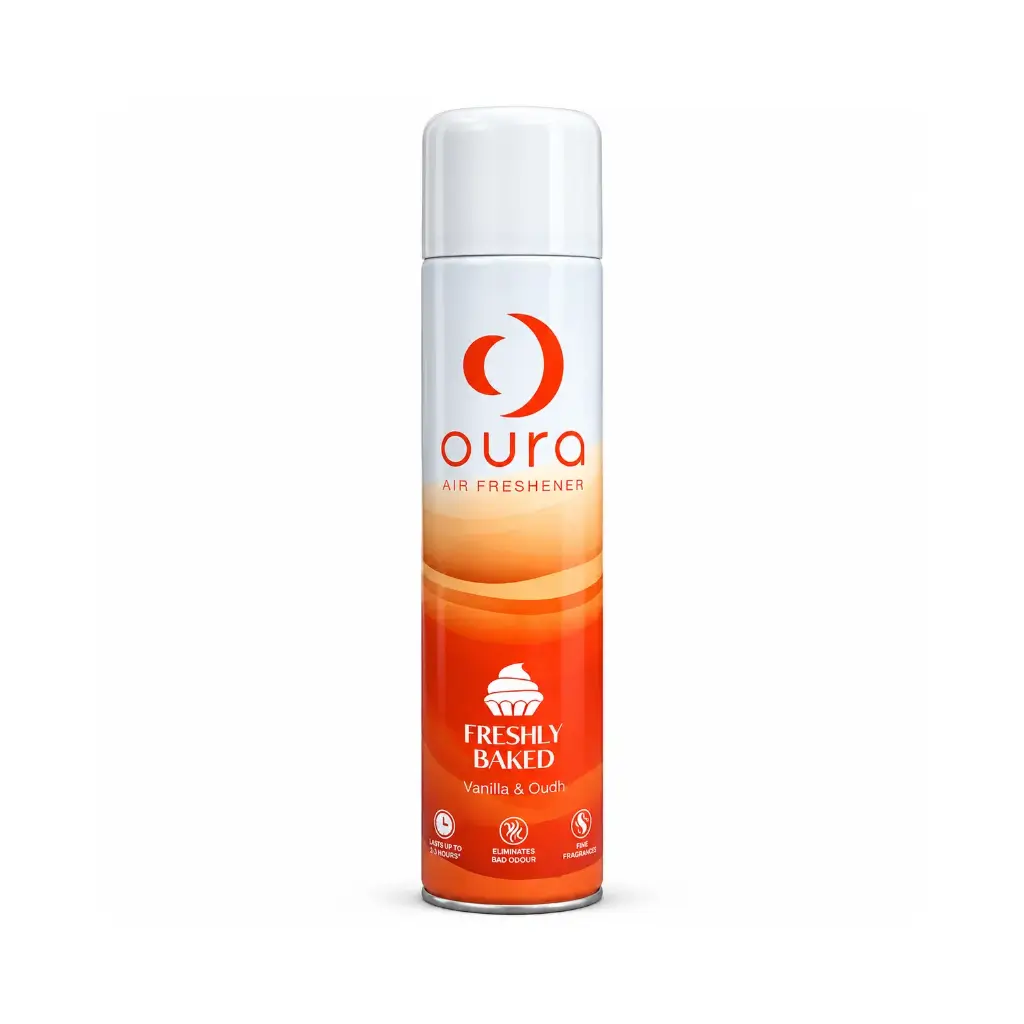 OURA AIR FRESHENER FRESHLY BAKED VANILLA & OUD 220 ML