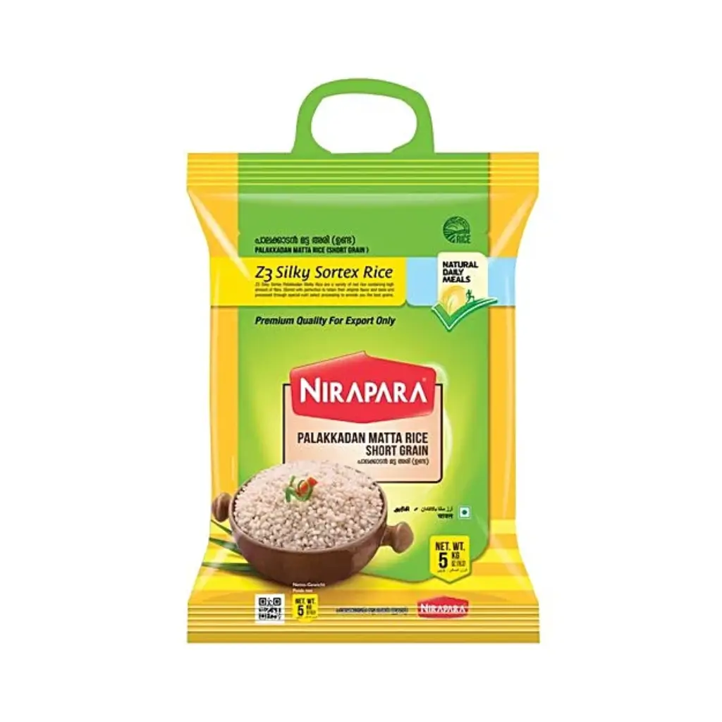 NIRAPARA PALAKKADAN UNDA MATTA RICE 5 KG