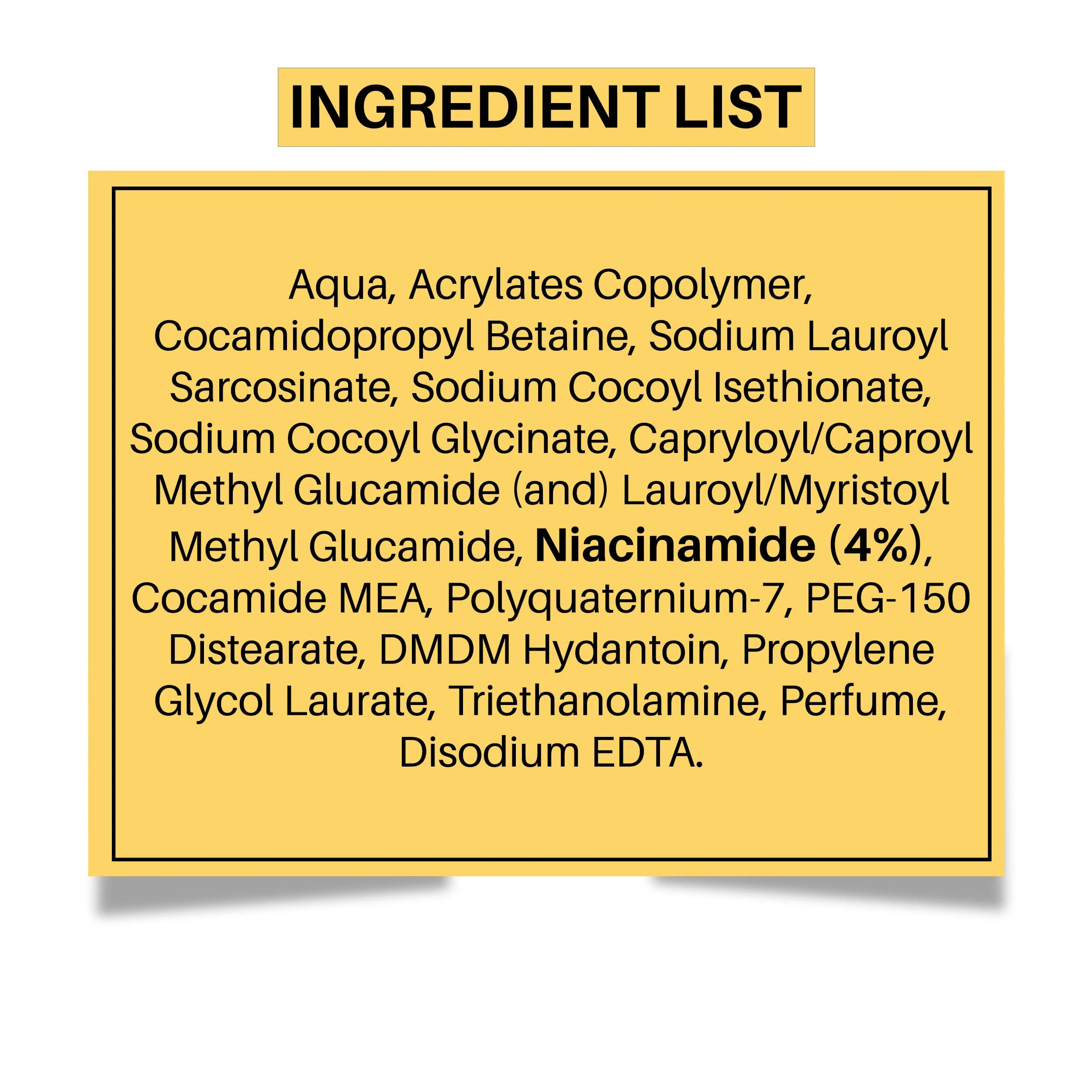 DERMDOC 4% NIACINAMIDE FACEWASH 120 ML