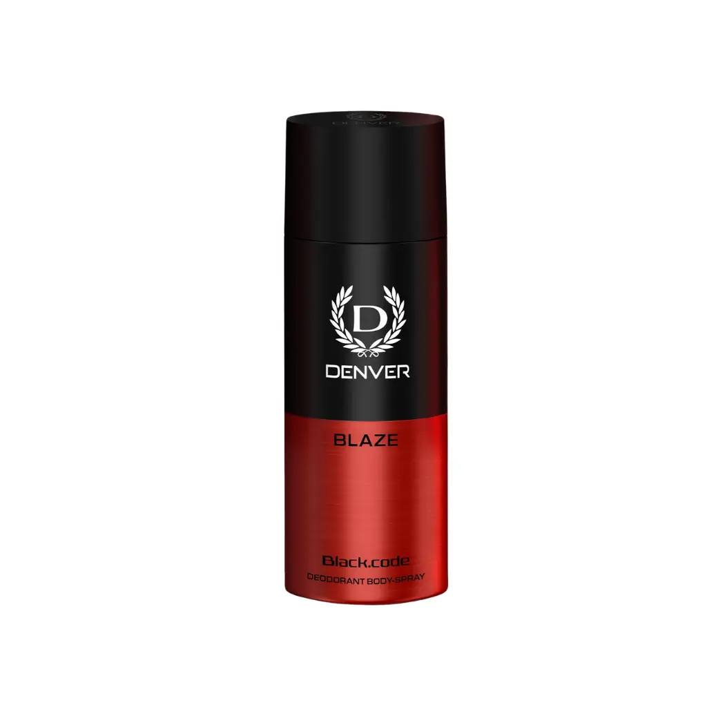 DENVER BLAZE BLACK CODE DEODORANT BODY SPRAY 150 ML
