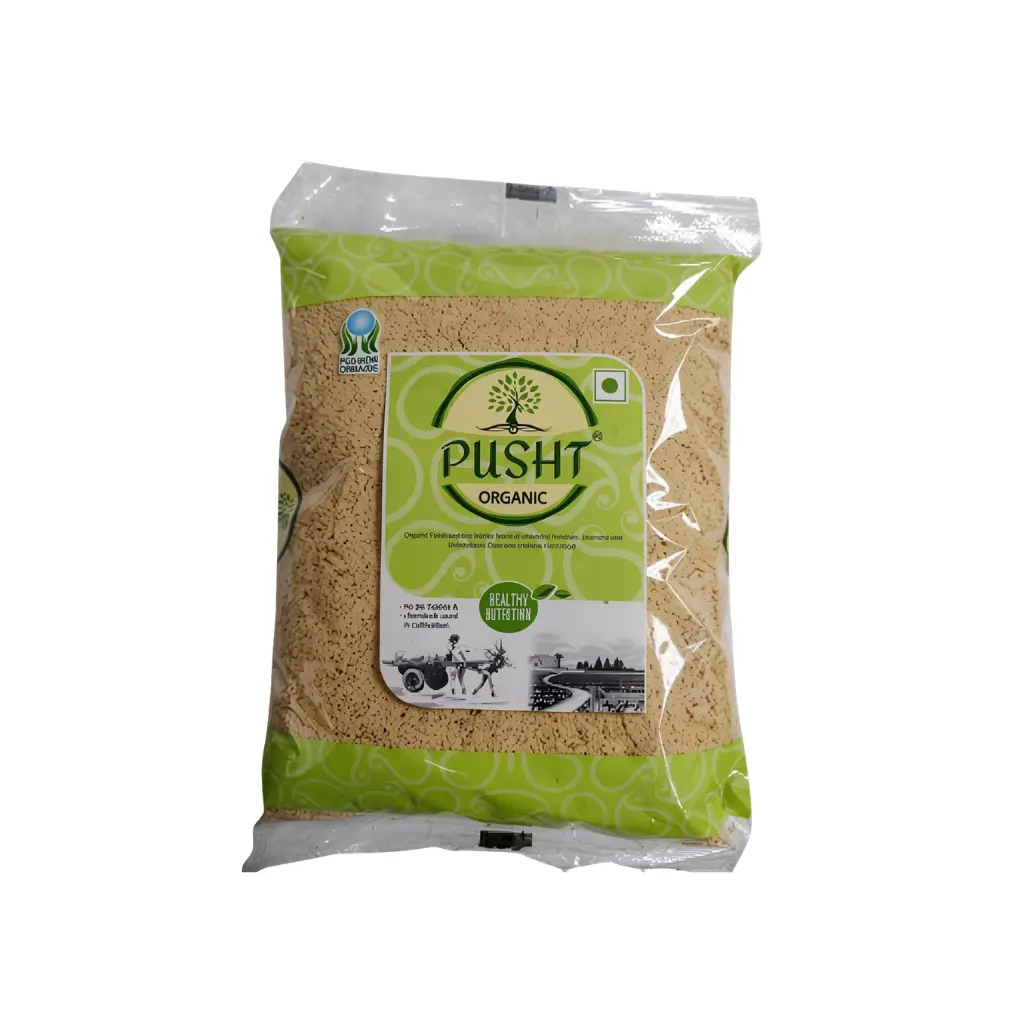 PUSHT ORGANIC JAGGERY POWDER POUCH 500 GM