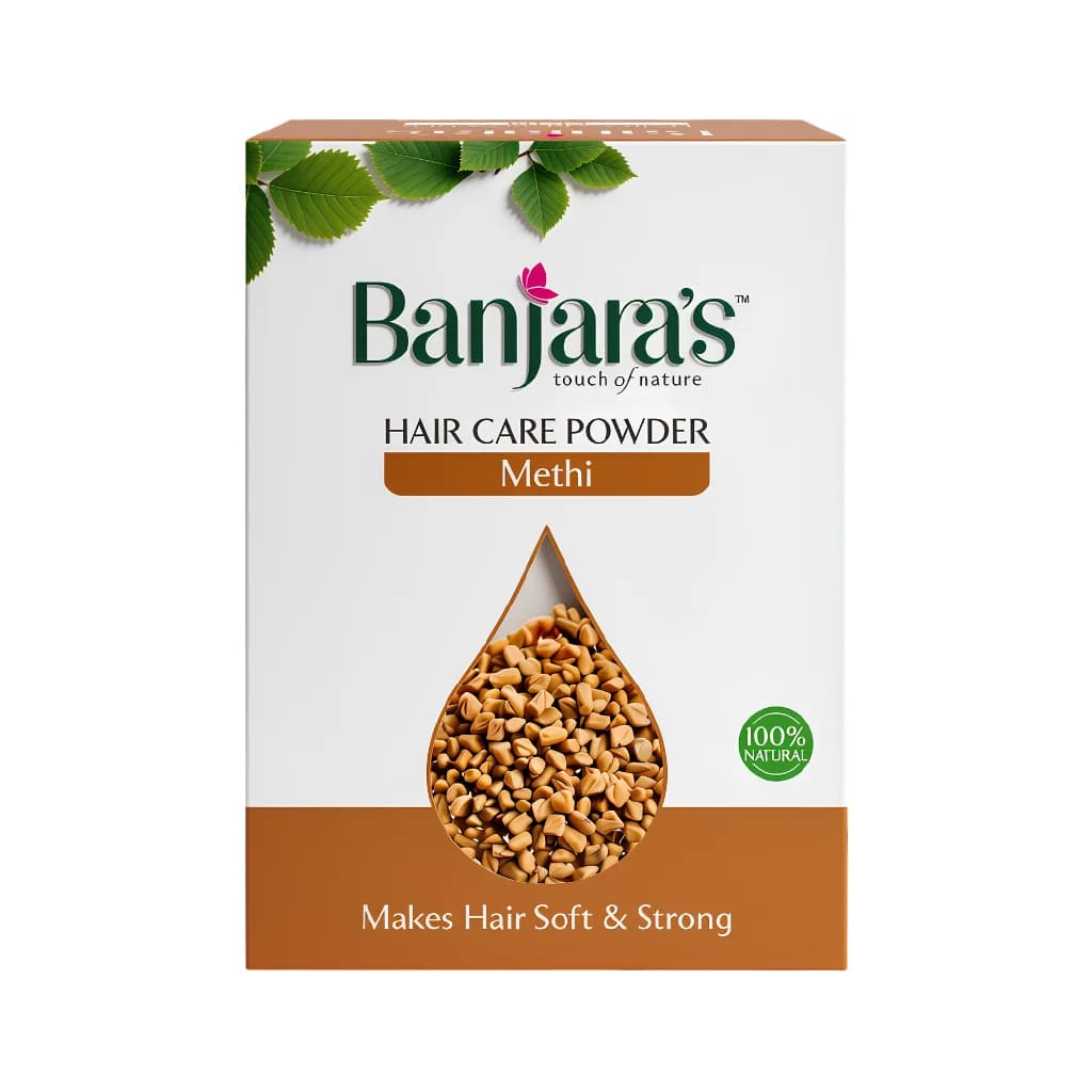 BANJARA S METHI HAIR CARE POWDER 100 GM