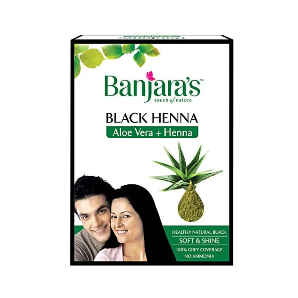 BANJARA S BLACK HENNA ALOE VERA + HENNA 50 GM