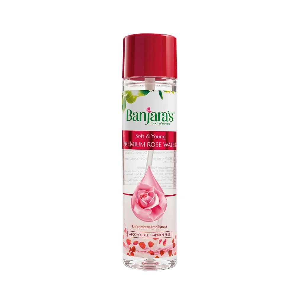 BANJARA S PREMIUM ROSE WATER 120 ML