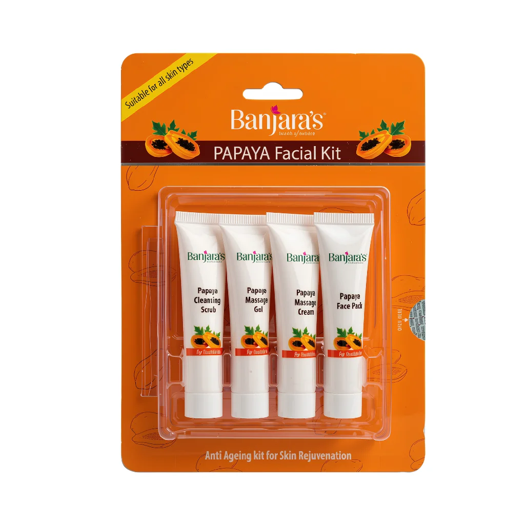 BANJARA S PAPAYA FACIAL KIT 60 GM