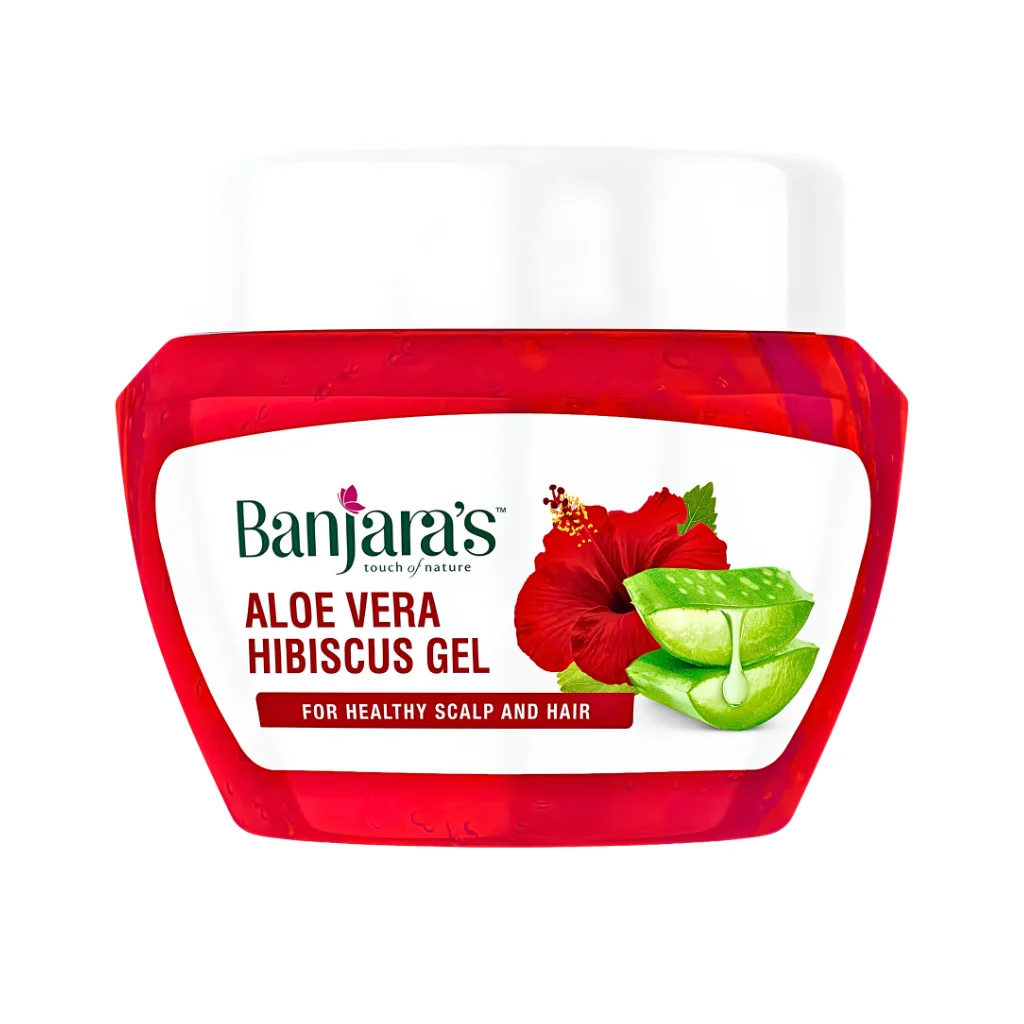 BANJARA S ALOE VERA HIBISCUS GEL FOR SCALP AND HAIR 100 GM
