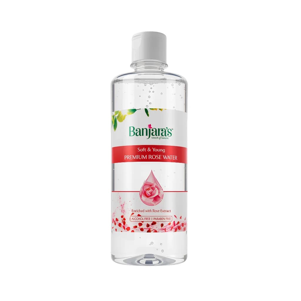 BANJARA S PREMIUM ROSE WATER 250 ML