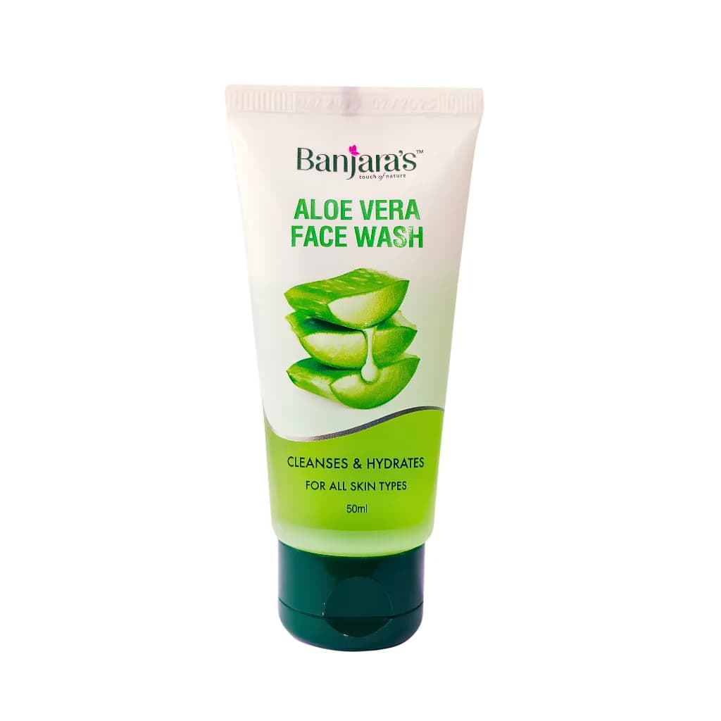 BANJARA S ALOE VERA FACE WASH 50 ML