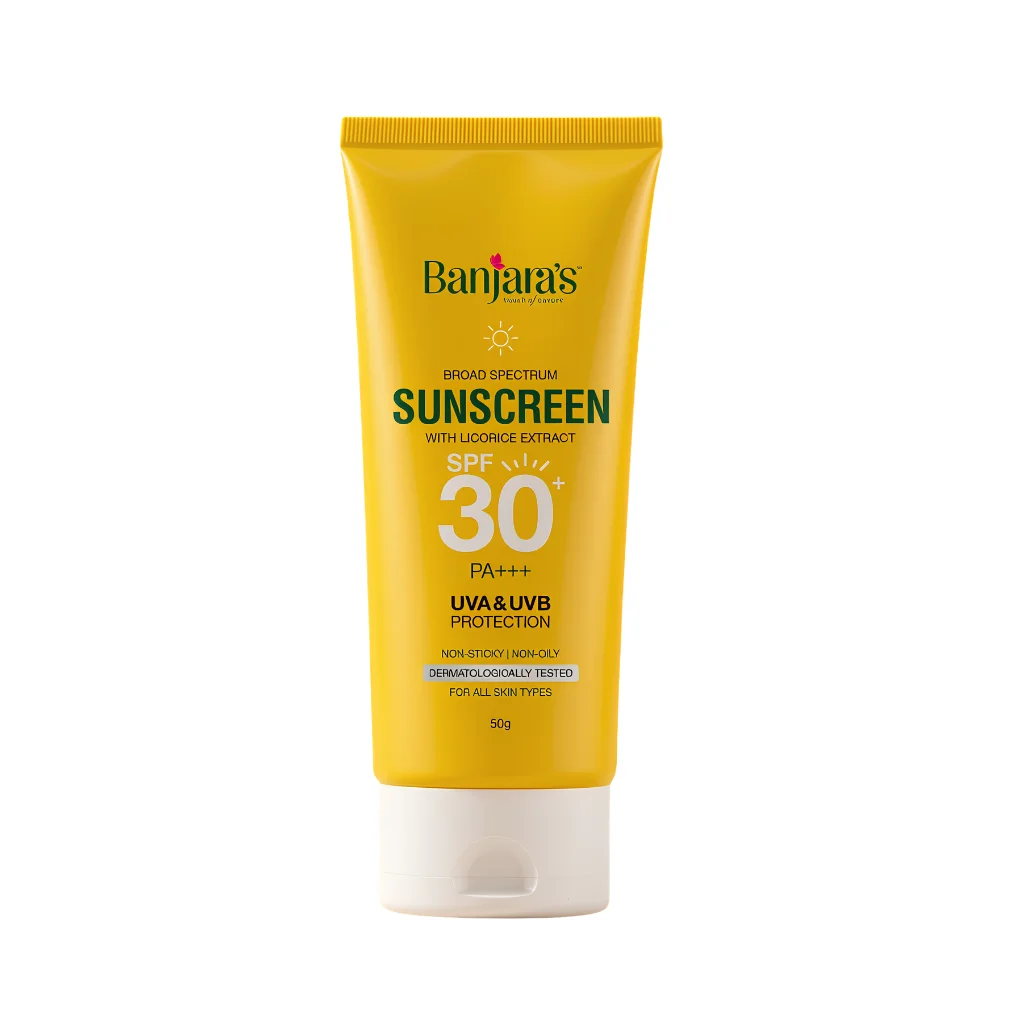 BANJARA S SUNSCREEN SPF 30+ PA+++ 50 GM
