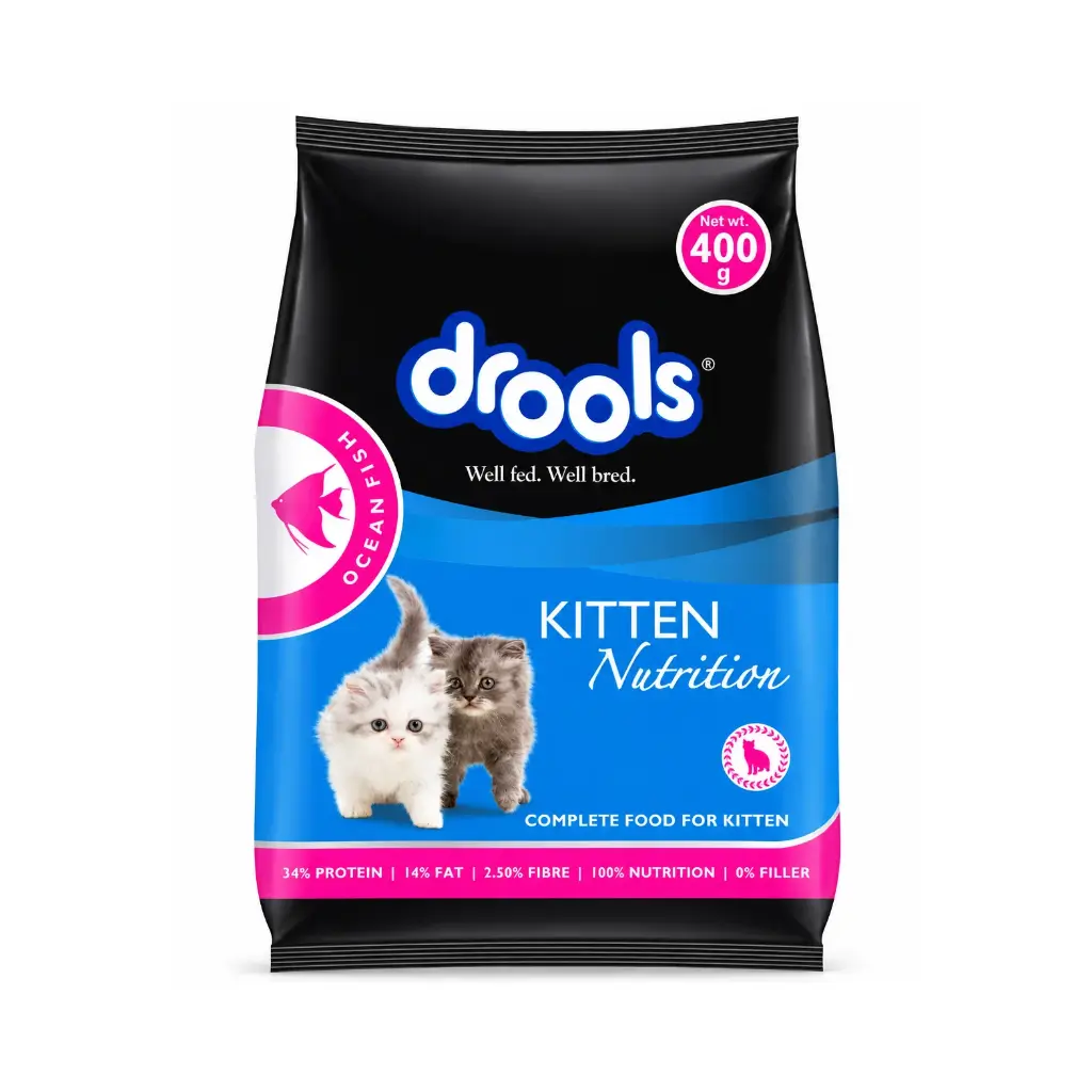 DROOLS KITTEN NUTRITION OCEAN FISH 400 G