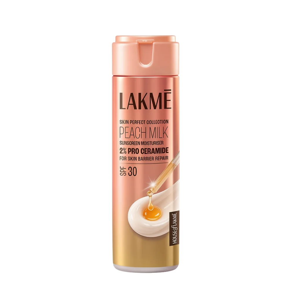 LAKME PEACH MILK SUNSCREEN MOISTURISER 60 ML