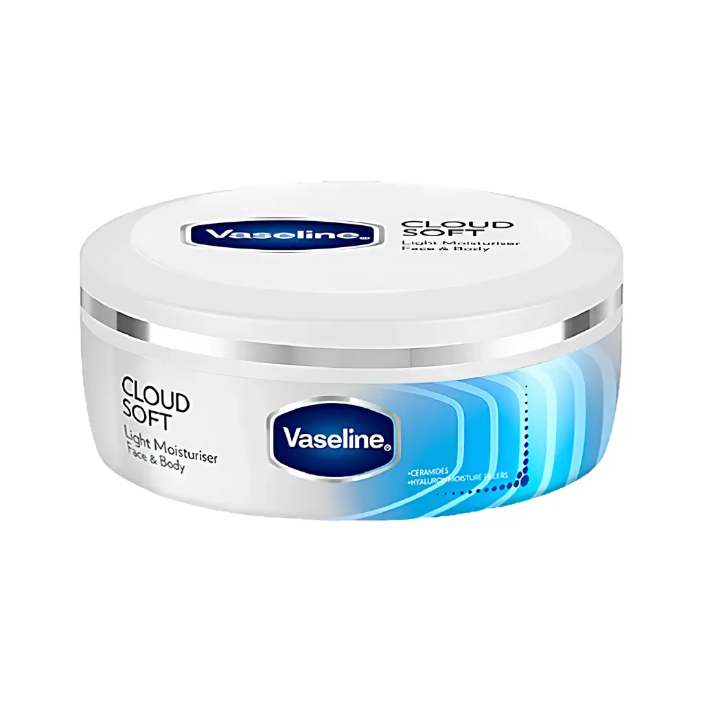 VASELINE CLOUD SOFT LIGHT MOISTURISER FACE & BODY 100 ML