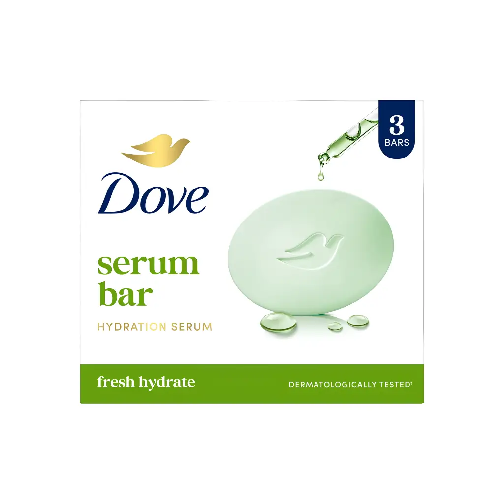 DOVE HYDRATION SERUM BARS 3 * 125 GM