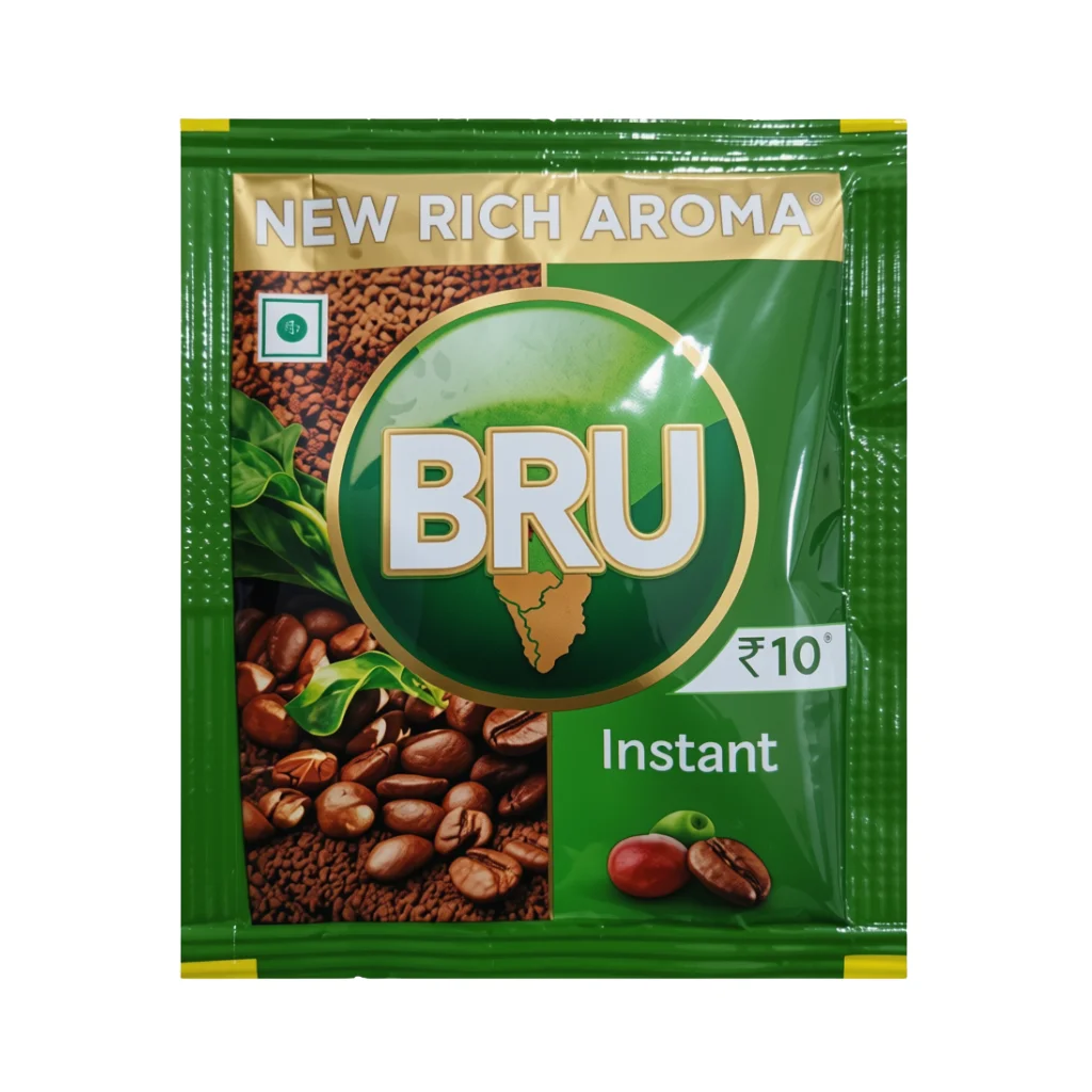 BRU NEW RICH AROMA INSTANT COFFEE POWDER 7.3 GM