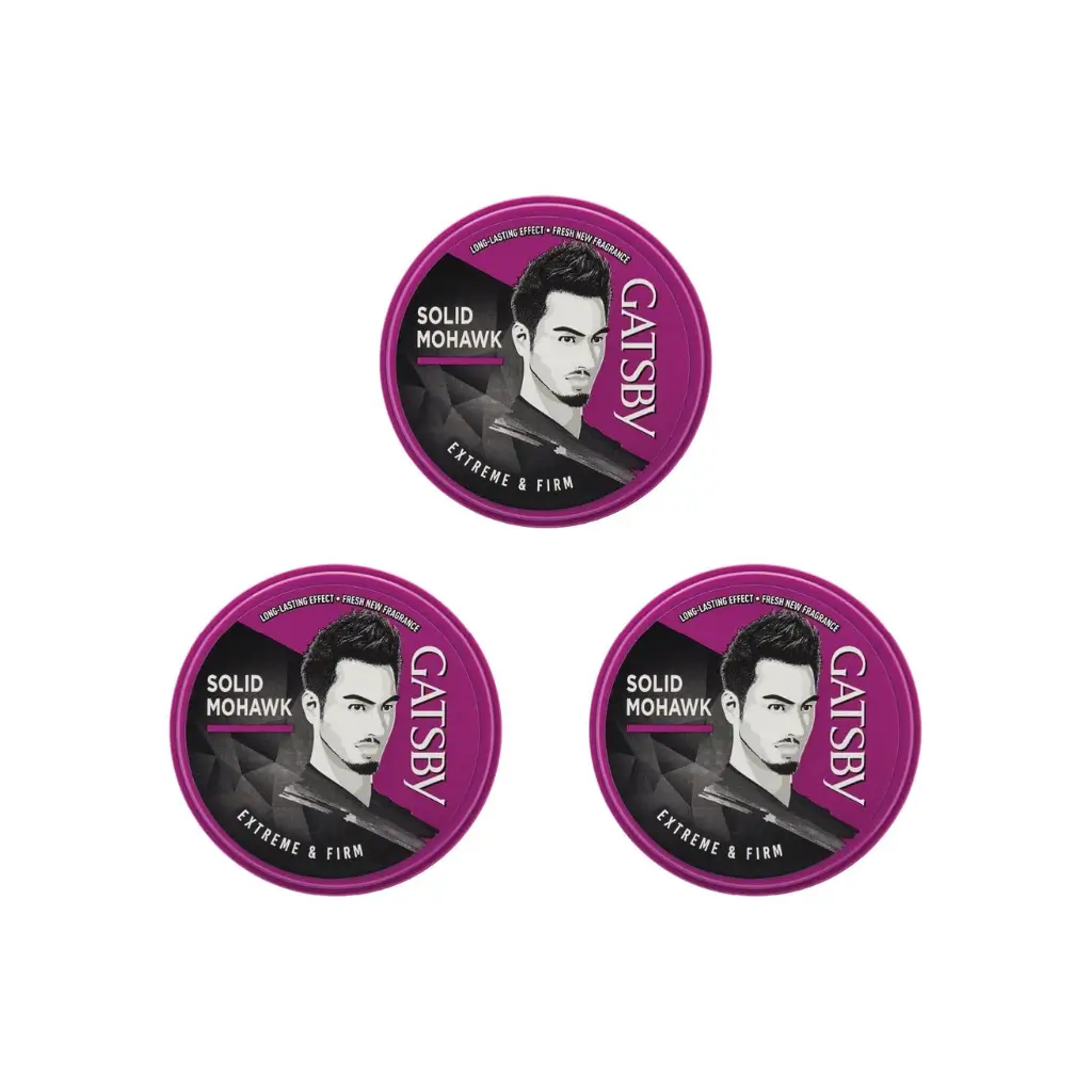 GATSBY STYLING WAX SOLID MOHAWK EXTREME & FIRM 25 GM