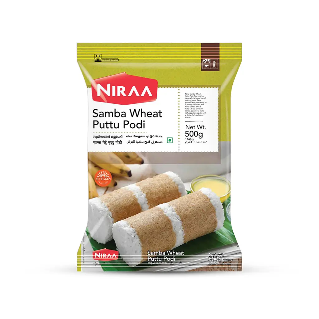 NIRAPARA SAMBA WHEAT PUTTU PODI