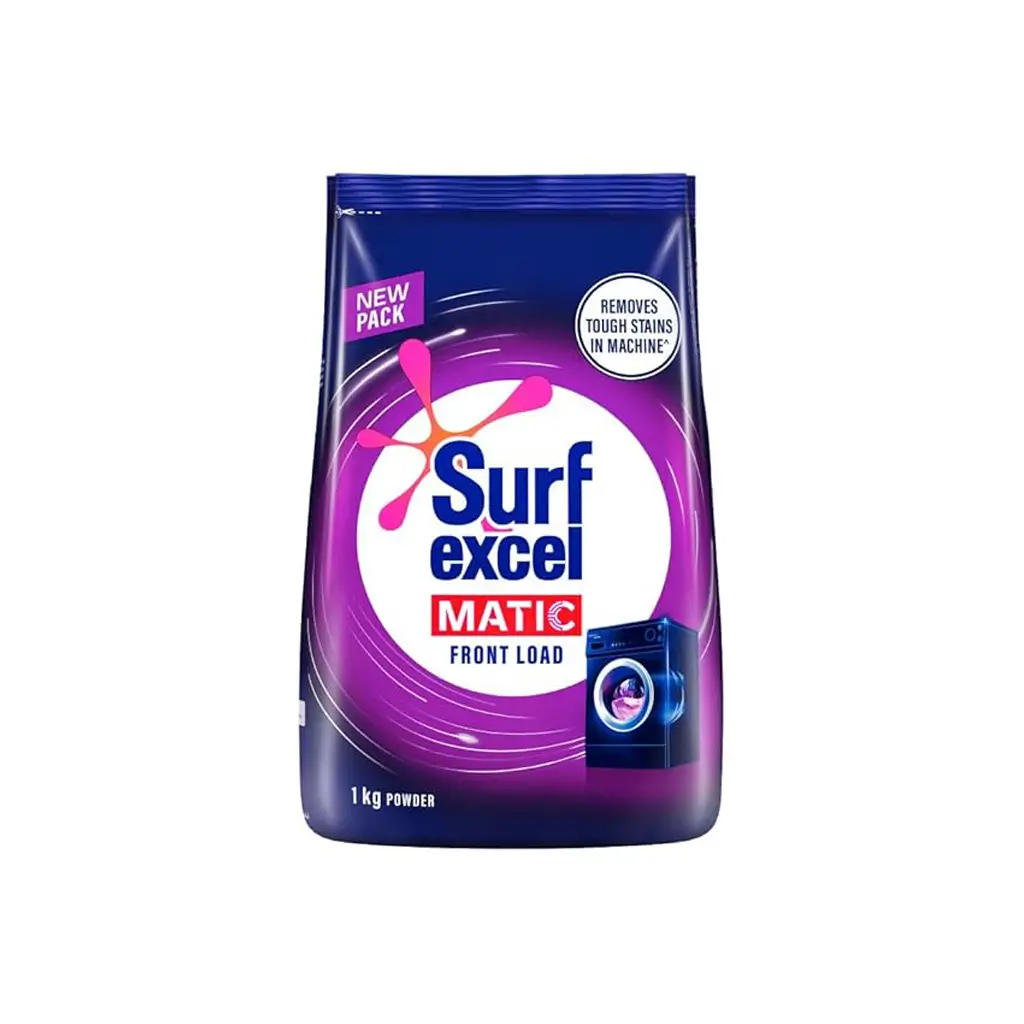 Surf Excel Matic Front Load Detergent Powder 1 Kg, Pack of 1