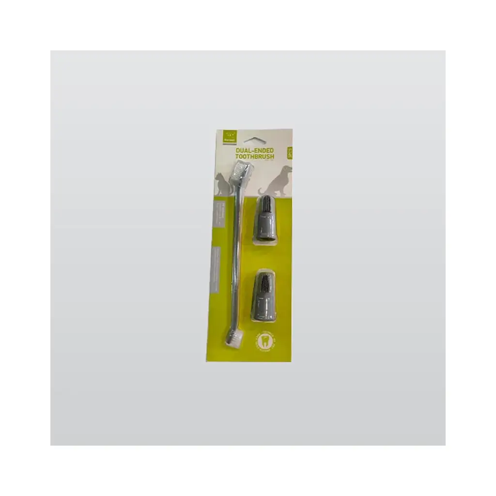 DUAL-ENDED TOOTHBRUSH