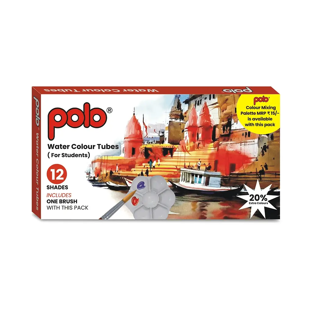 POLO ARTIST WATER COLOUR TUBE 12