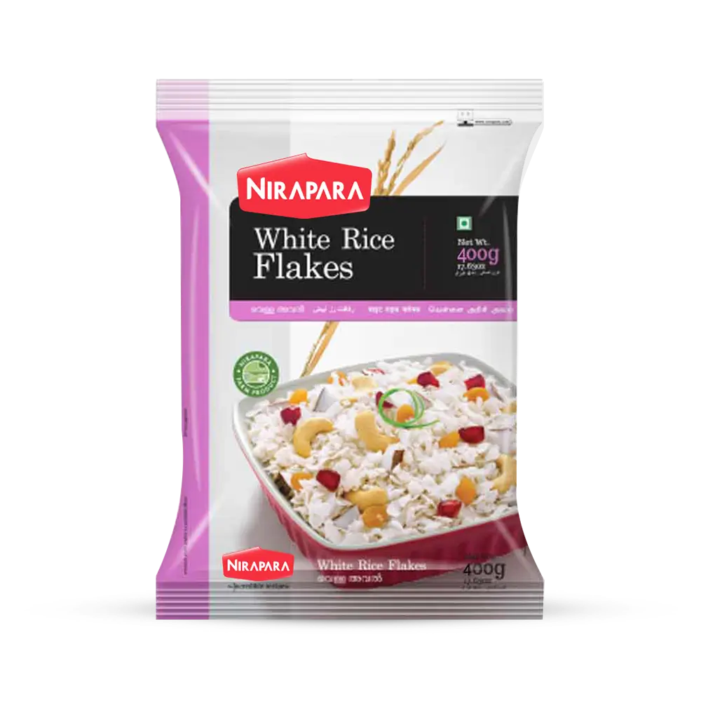 Nirapara White Rice Flakes 400Gm