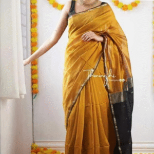 Maheswari Silk Cotton Saree With Blouse