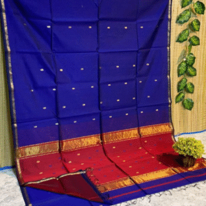 Maheswari Silk Cotton Saree With Blouse