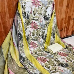 JACURD SILK CHURIDAR UN STITCHED MATERIAL