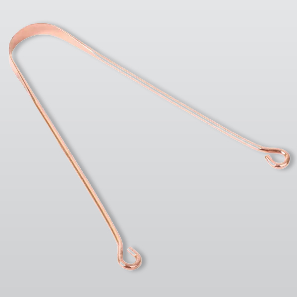 PC Tongue Cleaner Copper Round